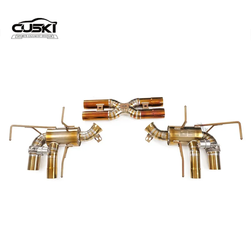 

Стиль задней части Cat с выхлопом средней трубы X-образной трубы подходит для выхлопной системы из титанового сплава Ferrari F12 berlinetta/TDF 6.3 V12 2013-2017