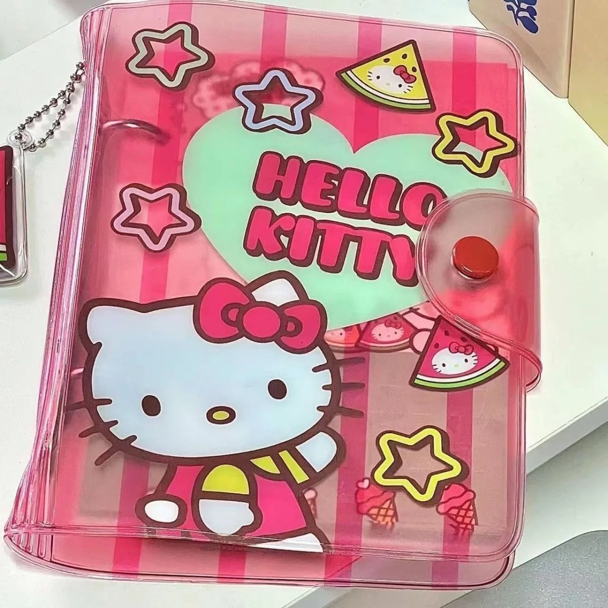 Sanrio Hello Kitty Notebook Kawaii CartoonNotepad Cute Diary School Stationery SuppliesStudent Hand Ledger Gifts