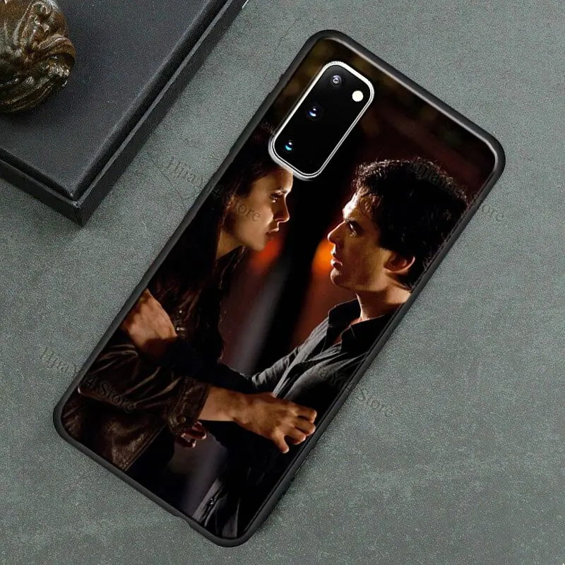 Damon Elena The Vampire Diaries Case For Samsung Galaxy S20 FE S22 S21 Ultra S8 S9 S10 Note 10 Plus S10e Note 20 Ultra