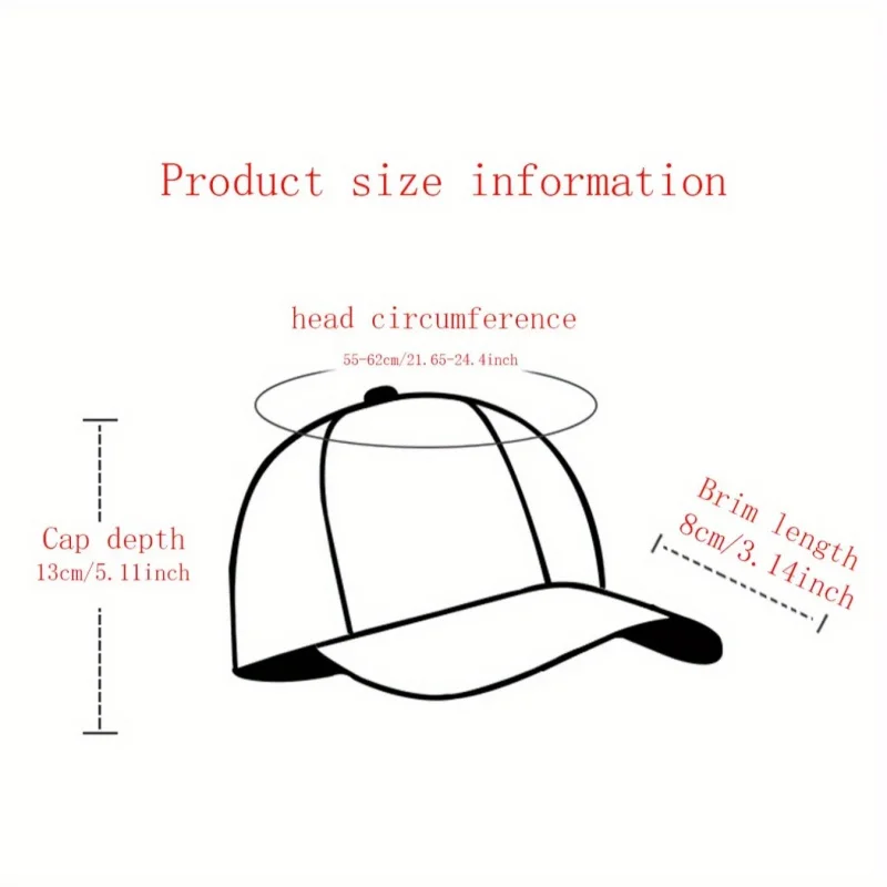 Hats for women in spring and summer, outdoor flat brimmed hats for men, hardtop breathable wide brimmed hip-hop hats, American s
