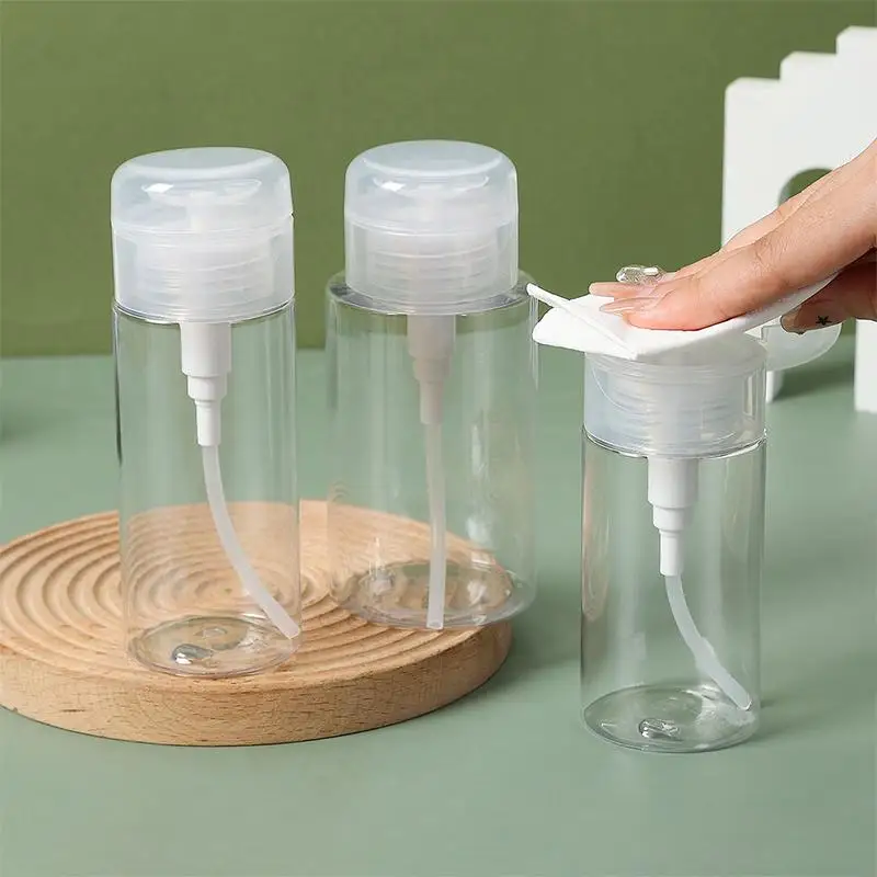 Bouteilles rechargeables pour ongles de 120/150/200 ml, gain de place, pour solutions de rangement de manucure