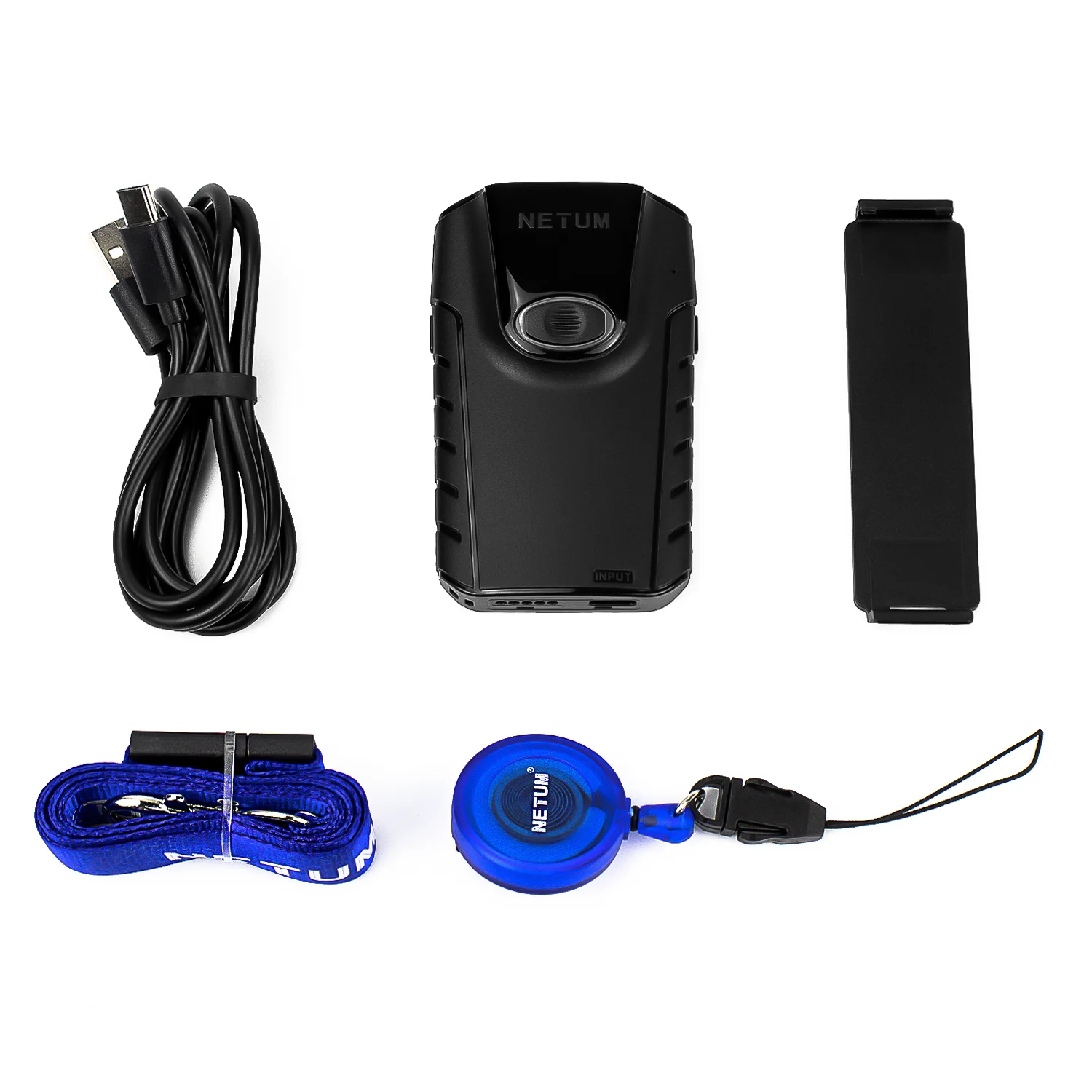 NETUM E800 2D Back Clip Blue Tooth Barcodescanner Draagbare barcodelezer Datamatrix 1D QR Barcodelezer Android IOS-systeem