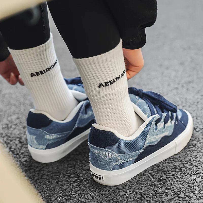 Women Causal Sneakers 2023 Summer New Lace Up Flats Fashion Mixed Colors Women Canvas Running Sports Shoes Wear Resistant Shoes