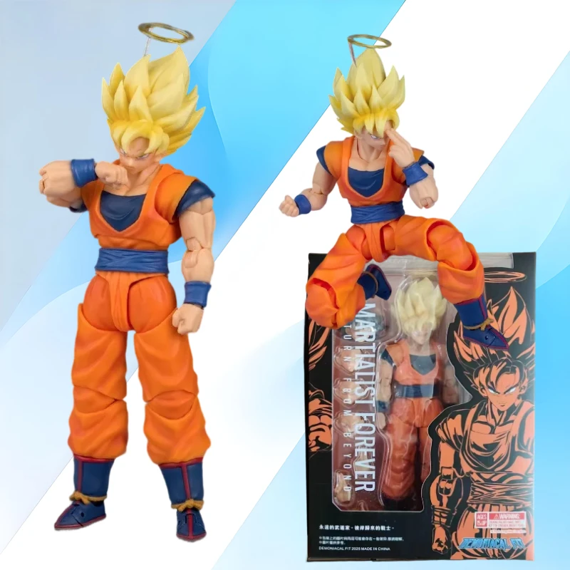 

Demoniacal Fit Dragon Ball Z SSJ Son Soku Eternal Martial Artist Action Figure Model Toys