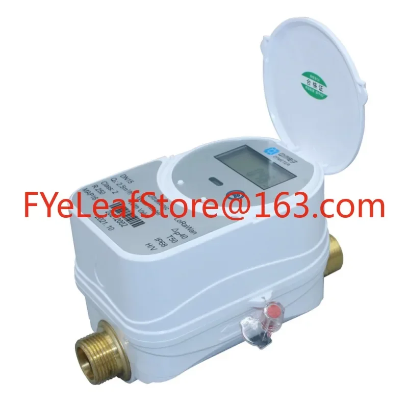 Tuya Smartlife Wireless WiFi Water Flow Monitor and Water Shutoff in 3/4 inch Smart Ultrasonic Water Meter