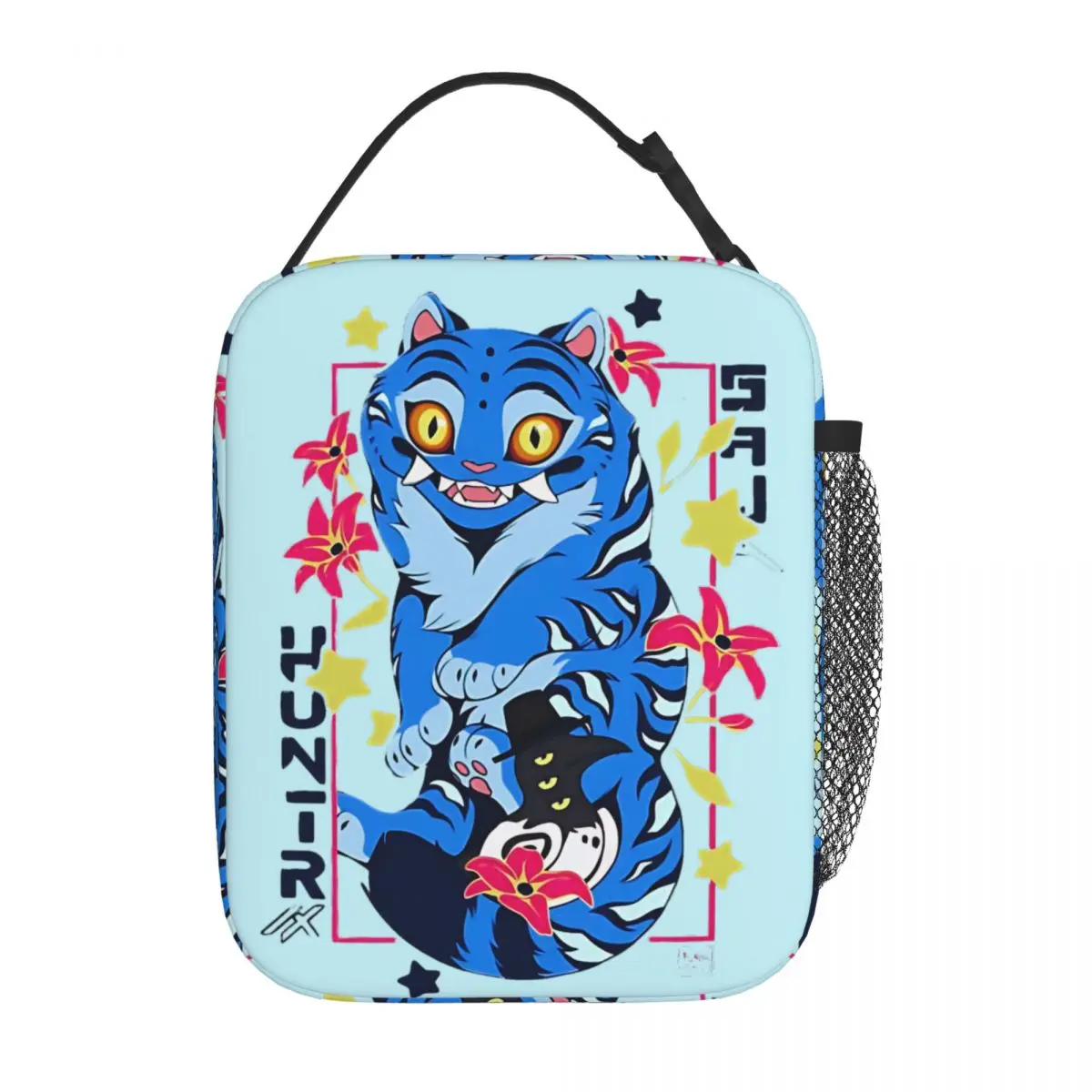 

Kpop Demon Hunters Saja Huntrix Insulated Lunch Bag Thermal Bag Reusable Meal Container High Capacity Tote Lunch Box Food Bag