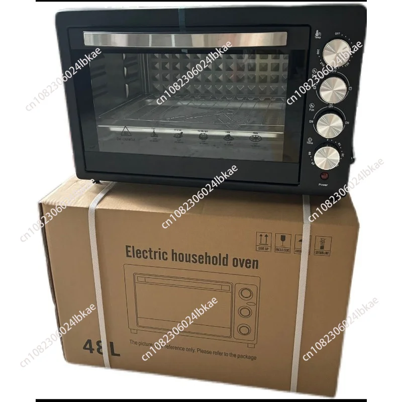 Large Capacity 48/60L Electric Oven for Home Baking Double Layer Multifunctional Household Oven