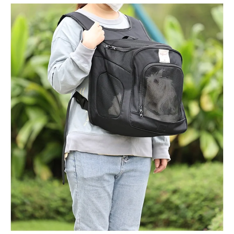 

DogLemi Pet Supplies Cat Bag Going Out Portable Dog Backpack Large Capacity Breathable Multifunctional Cat Dog Backpack