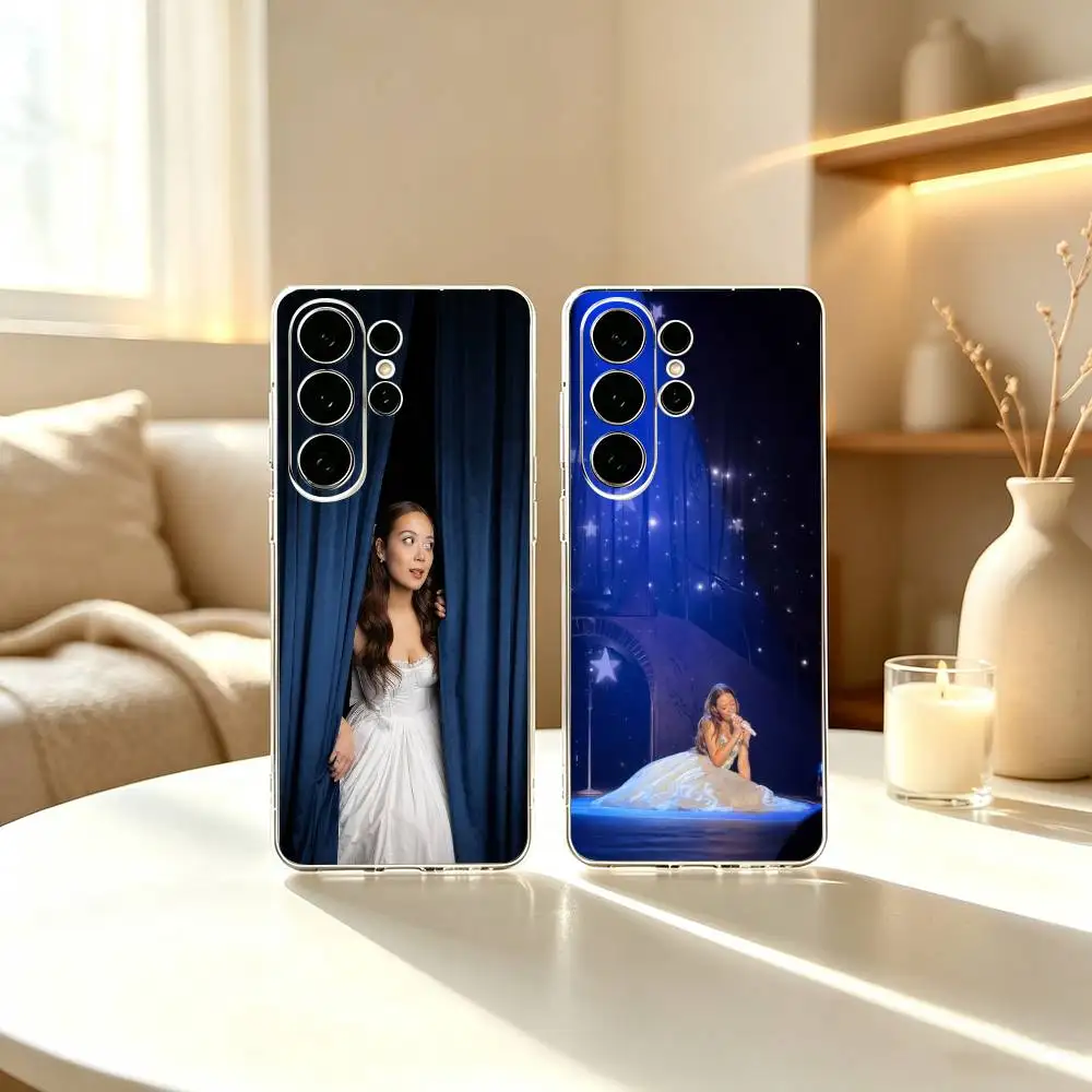 A Matter Of Time singer laufey  Phone Case For Samsung S23,S22,S21,S20,S30,Transparent Silicone Phone Cover