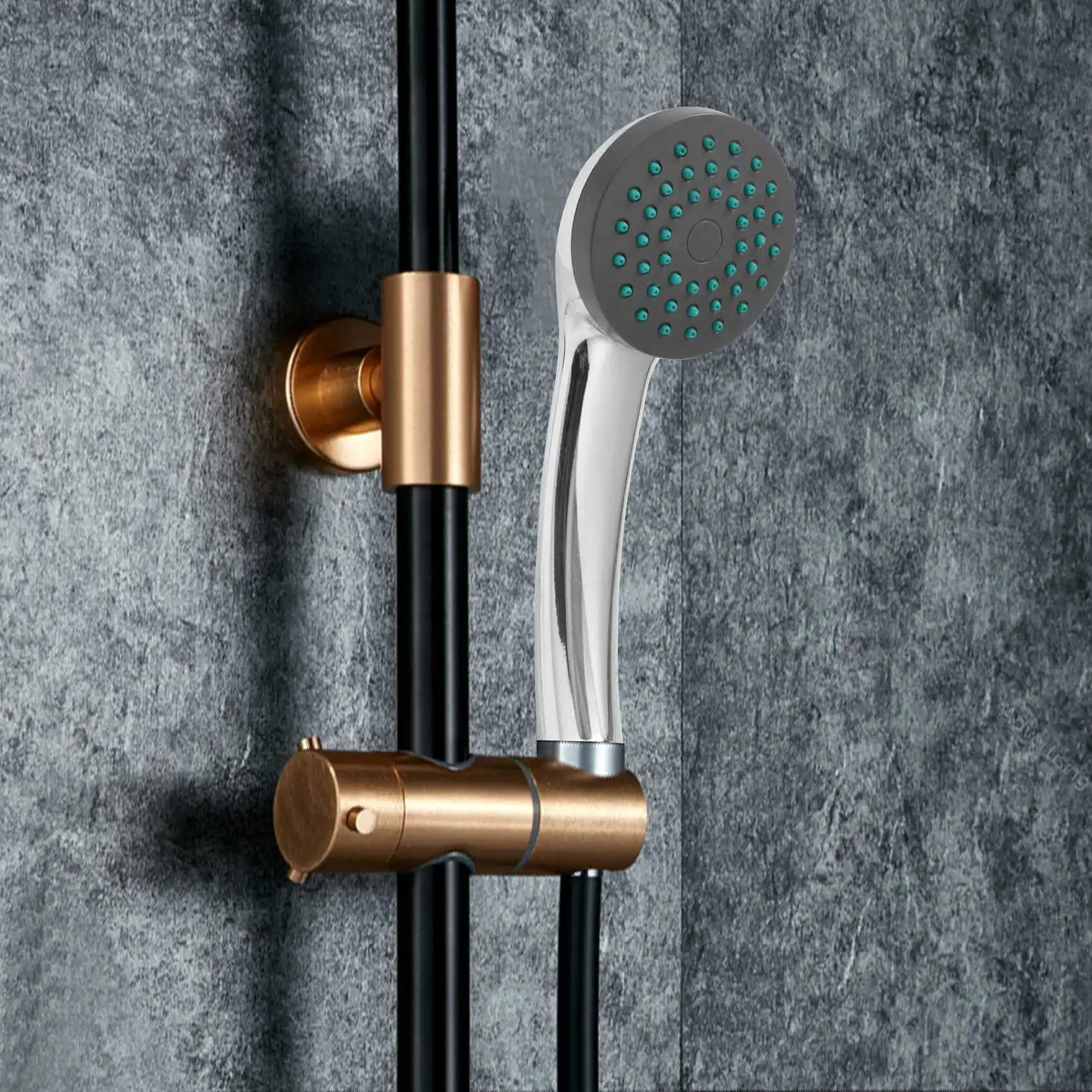 N87R Multi Function Chrome ABS economic Shower head