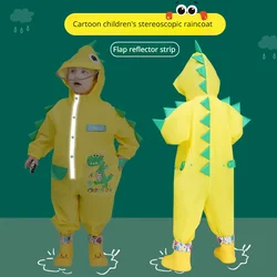 Children's Raincoat Kindergarten Poncho for Primary School Students Baby Rain Gear Dinosaur Raincoat Kids Rain Coat Rain Poncho