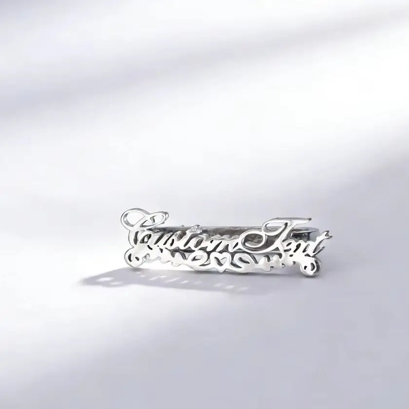 Todorova Custom Name Hollow Love Heart Symmetrical Watch Band Charm, Decorative Ring for Smart Watch Strap, Valentine's Day Gift
