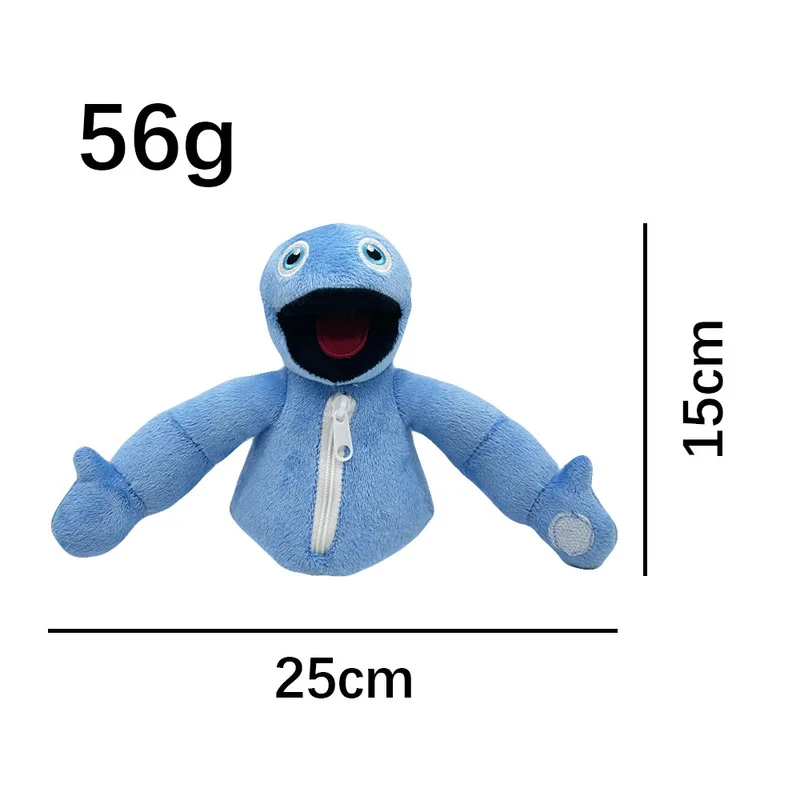 15cm Yeeps: Hide And Seek Plush Dolls Pink Blue Purple Plush Cute Plush Statue Doll Collection Room Decoration Toy Kids Gifts