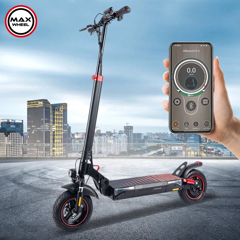 

Spanish Warehouse Fast Delivery Scooter T4 Height Adjustable 600W Powerful Motor Adult Off-road Electric Scooters