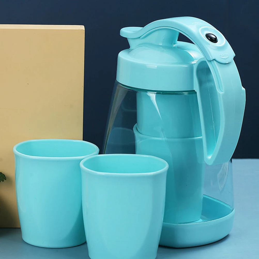 

Skyblue Kettle Storage Water Cups Set Home Use Plastic ABS PP Silicone Heat Cold Resistant Easy Clean Smooth H