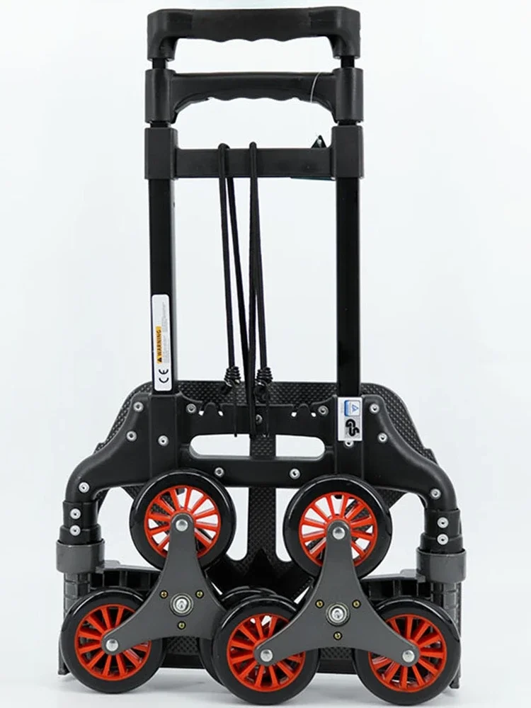 

New Heavy Duty Hand Truck for Stairs with Swivels Wheels Stair Climping Warehouse Appliance Cart Easy Folding Hand Truck Cars