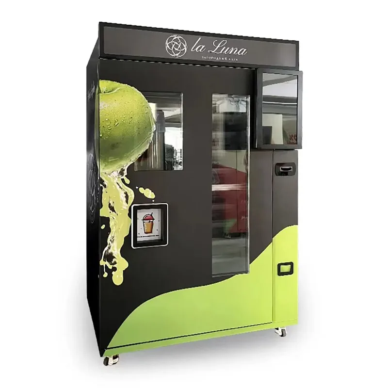 Professional Full Automatic Durable Large Capacity Energy Saving Apple Juice Vending Machine