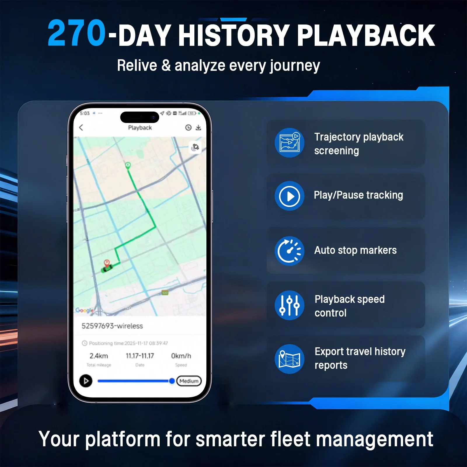 5m Accuracy Car GPS Locator Real-Time Remote Tracking Vehicle Anti-Theft Device for Car Truck Motorcycle Cattle with Subscriptio