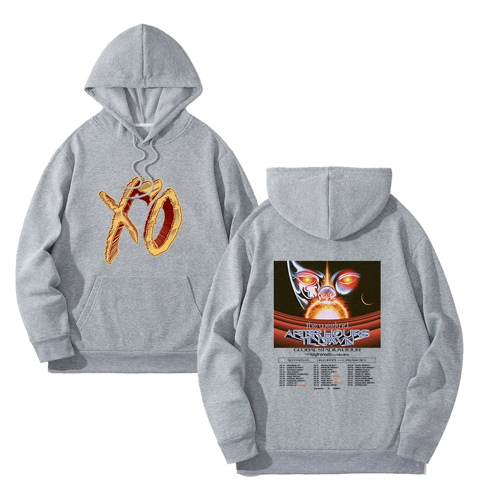 The Weeknd After Hours Til Dawn Tour 2023 Merch Hoodies Hooded Sweatshirt Casual Clothing hoodies  sudaderas