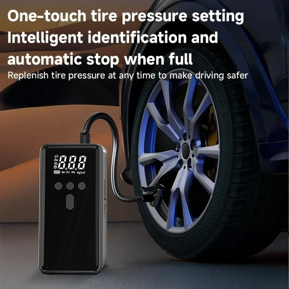 

Car Battery Starter Digital Tire Inflator Jump Starter with Tire inflator 12V 2000A (HZ-S2)