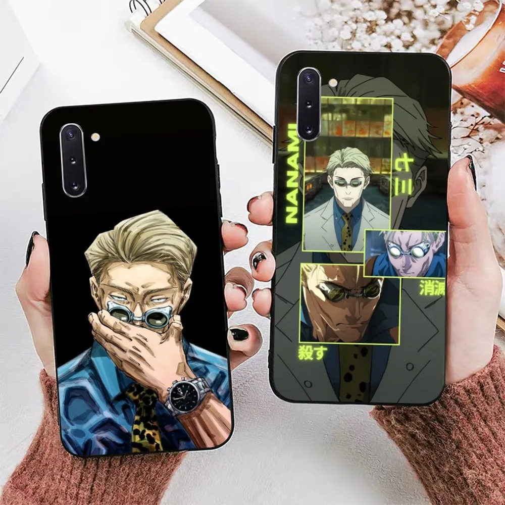 

Kento Nanami Jujutsu Phone Case For Samsung Note 8 9 10 20 pro plus lite M 10 11 20 30 21 31 51 A 21 22 42 02 03