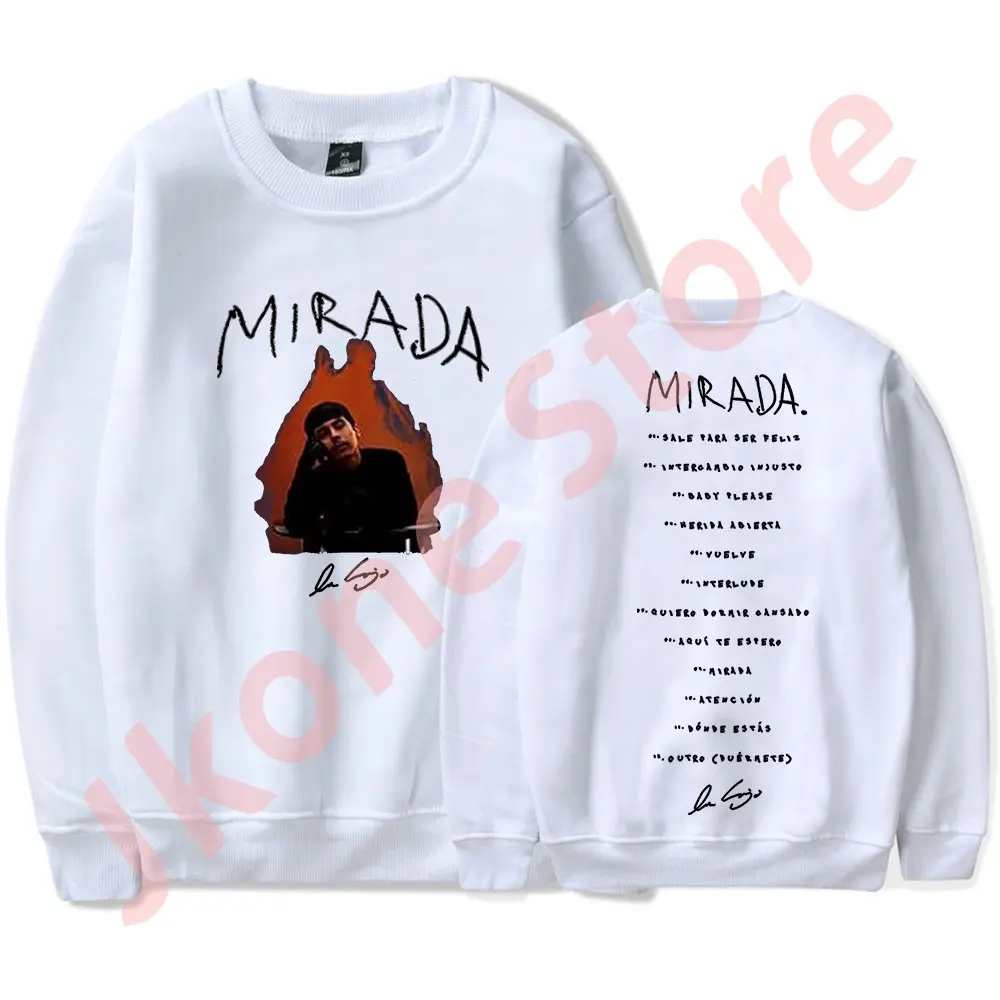 Ivan Cornejo Mirada Logo Merch Crewneck Sweatshirts Cosplay Women Men Fashion Casual Long Sleeve T-Shirts