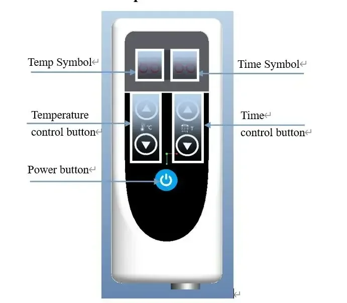 Far infrared hand held jade heating projector with 9 +3 balls massage set