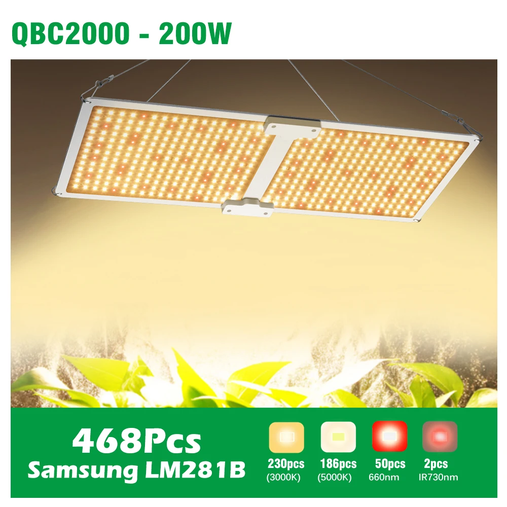 LED Grow Light Samsung LM281B 2000W 4000W 6000W Quantum Sunlike Full Spectrum Phyto Lamp For Greenhouse Plant Growth Lighting.