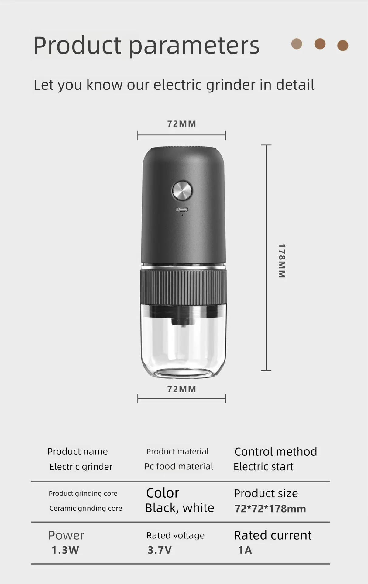 

coffee machine, portable household grinder, electric grinder