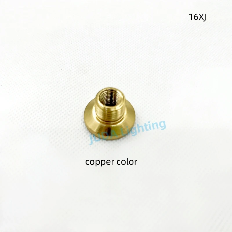 M16 Thread Pipe Adapter Iron Tube Connection M16 Metal Tooth Tube Adapter M16 Lamp Tooth Tube Adapter Floor Light Tube Connector