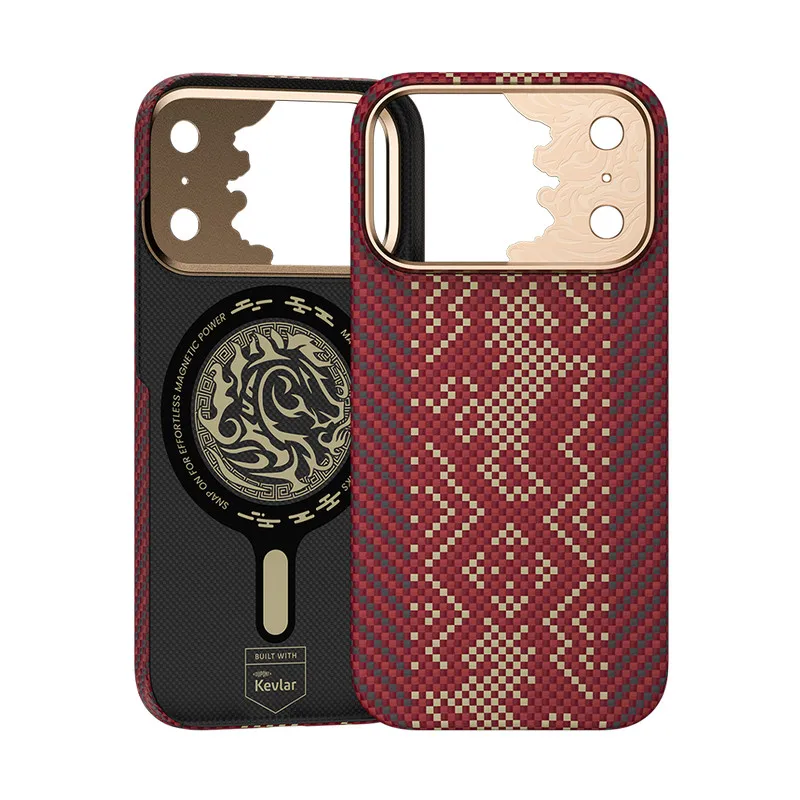 Benks Edition Magnetic Knight ArmorAir Case Built with Kevlar for IPhone 18 17 Pro Max Aramid Fibe Lightweight Minimalist Casing