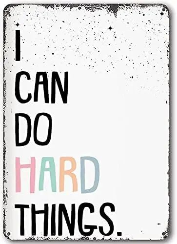 1p,I Can Do Hard Things, Motivational Art, Classroom Decor, Growth Mindset, Positive Inspirational Classroom Art Poster, Educati