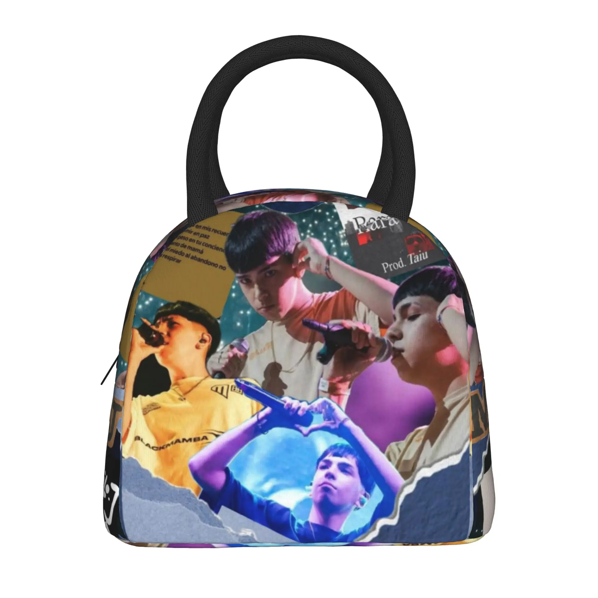 Milo J Rapper Music Album Tour Accessories Insulated Lunch Bag For Picnic  Food Storage Bag Reusable Cooler Thermal Lunch Boxes