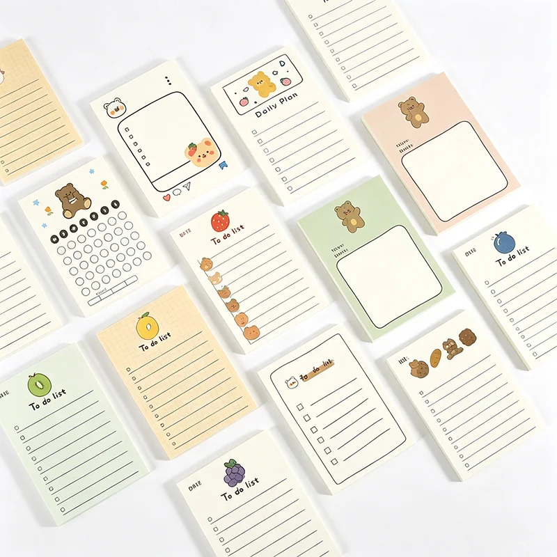 Meal Plan Notepad - Bloc de notas adhesivas con diseño