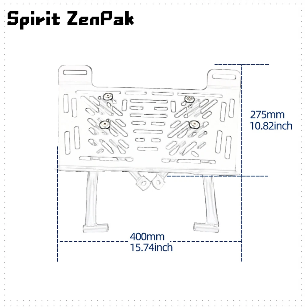Fit Tenere 700 Tenere 700 Rally XTZ700 2019 - 2022 Motorcycle Accessories Rear Tail Rack Suitcase Luggage Carrier Board Shelf