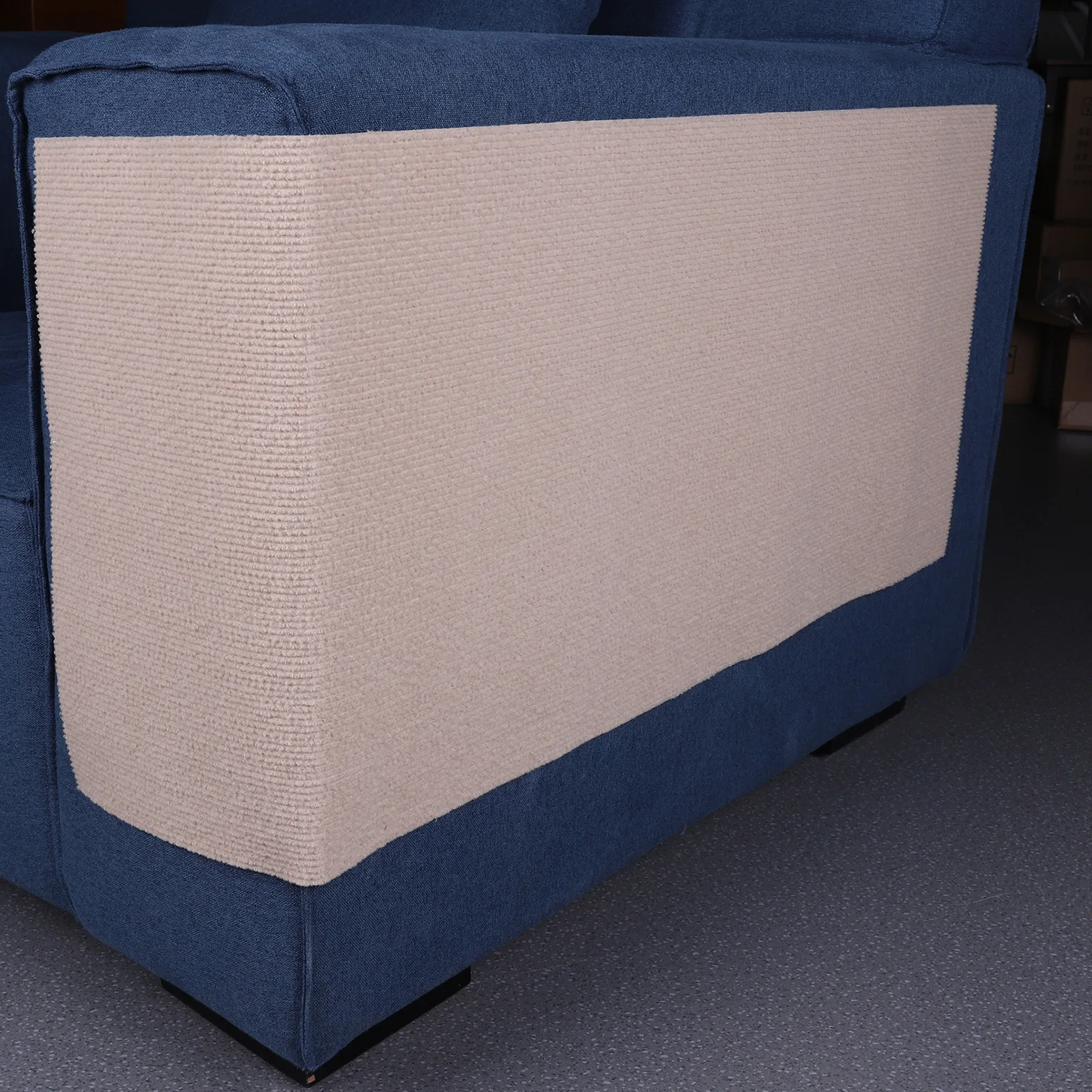 2Pcs Cat Scratching Mat DIY Cat Scratching Pad Trimmable Cat Climbing Wall Paws Sharpen Board for Couch Sofa Furniture Protect