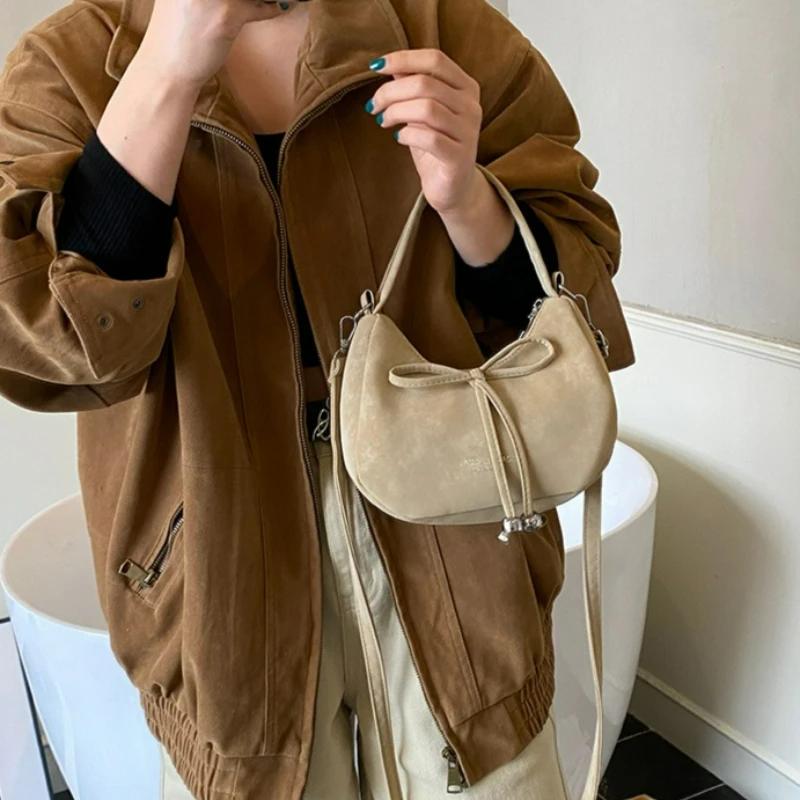 

Spring New Fashion Large Capacity Top Handle Bag Comfortable and Versatile Texture Shoulder Bag High Quality Commuter Bag