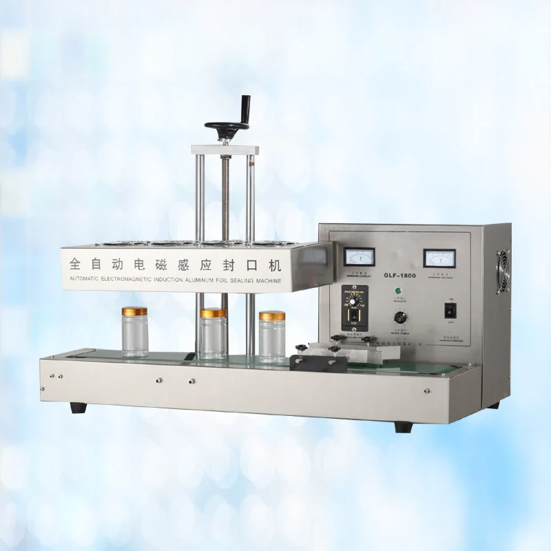 

Horizontal Electric Induction Sealer Induction Aluminum Foil Sealing Machine Continuous Working Type