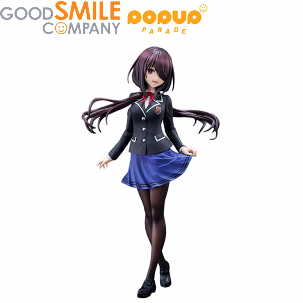 

Original GSC POP UP PARADE Date A Live Kurumi Tokisaki School Uniform Ver. L size Figure Toys Anime Action PVC Model Gift