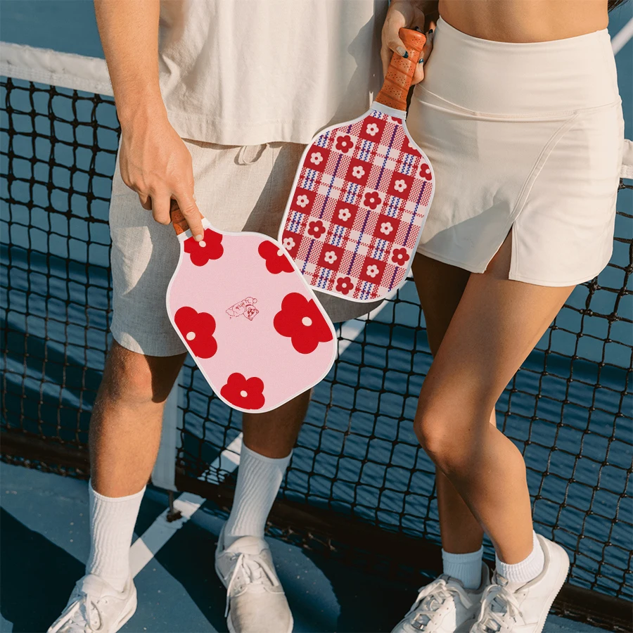 

Thermoformed T700 Raw Carbon Fiber Pickleball Paddle Spin Textured Surface With Foam Edge Ergonomic Grip Valentine's Day Gift