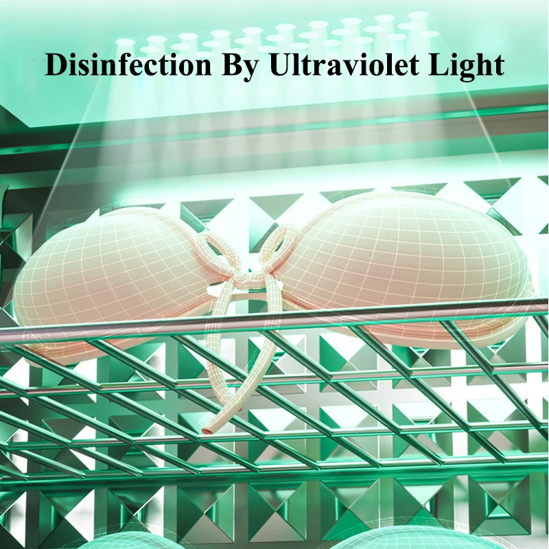 자외선 소독 캐비닛 속옷 식기 병, 작은 아기 옷, 뷰티 네일 아트 도구, 살균기 건조기, 48 리터