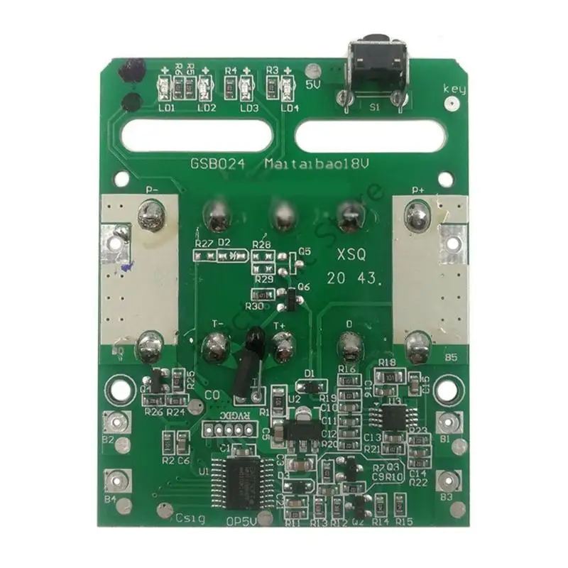 

R2LF 18V литиевые батареи Защитная плата PCB Цепь Перезарядка Предотвращение переразряда