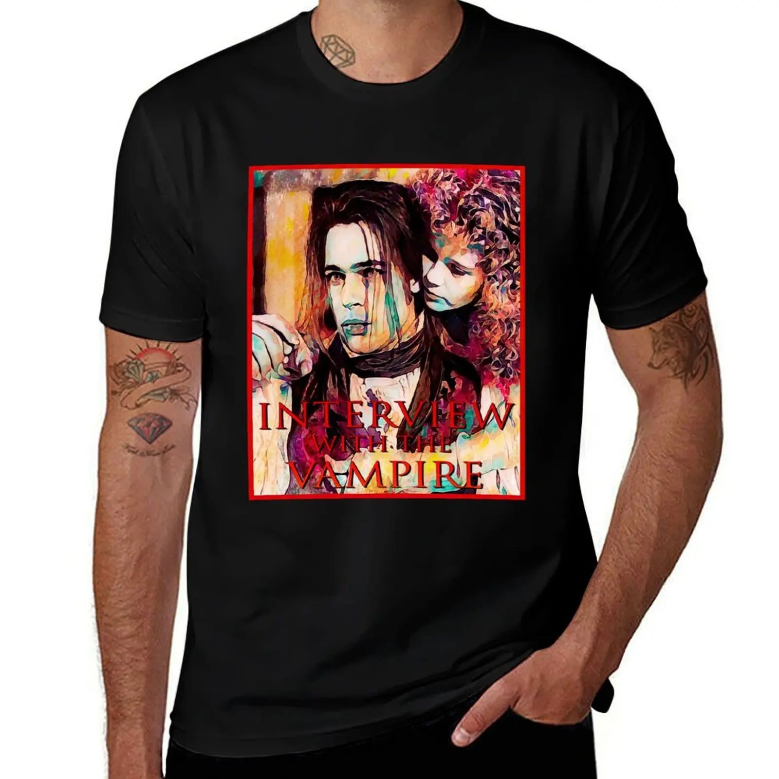 

Interview With The Vampire Movie T-Shirt t shirts for man cotton soft t shirt man cotton T-Shirt
