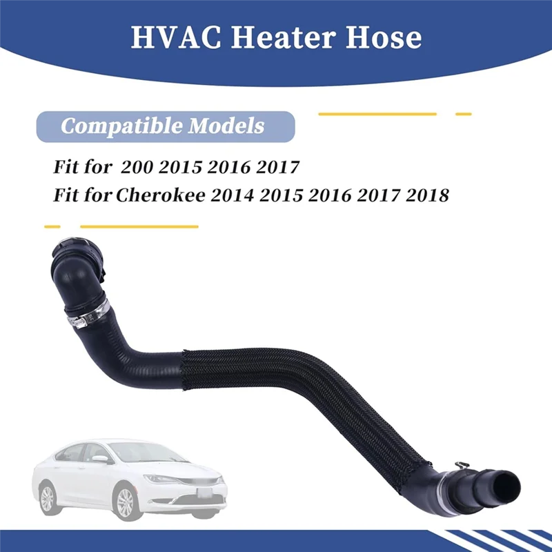 AB96-untuk CHRYSLER 200 2015-2017 Jeep Cherokee 2014-2018 Selang Pemanas Suku Cadang Pengganti HVAC 68104972AA 52014624AA 53107665