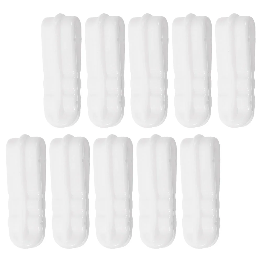 

10 Pcs Vacuum Sealer Bags for Food Compression Sealing Clip Blanket Storage Clips White Zipper