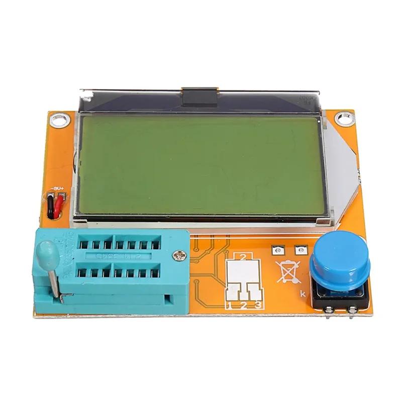 IALJ-LCR-T4 ESR Meter Transistor Tester Diode Triode Capacitance SCR Inductance Multimeter Tools With Case Easy Install Easy To