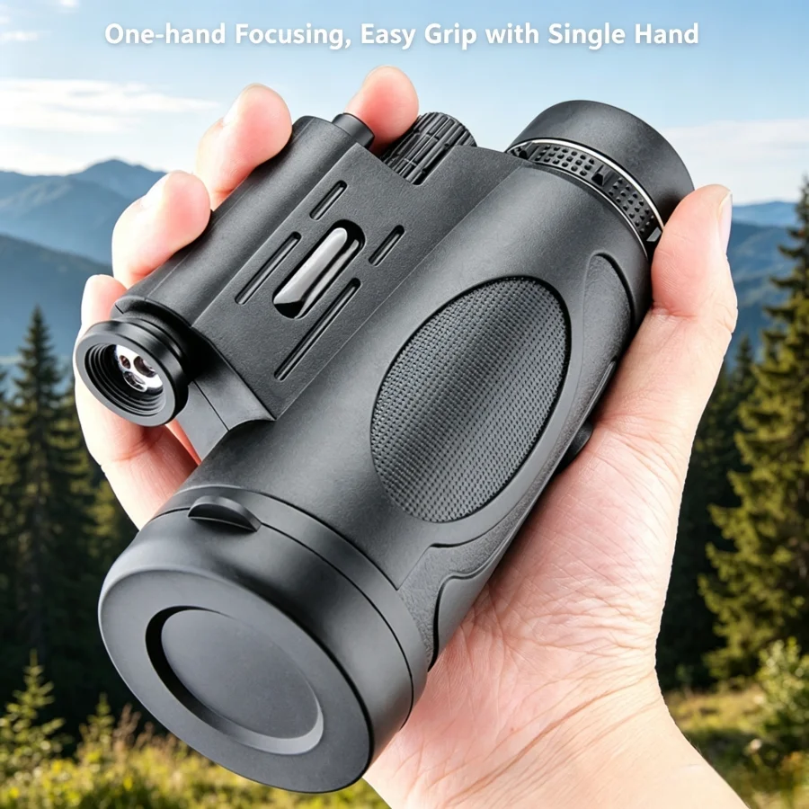 12x50 High Power Monocular Telescope Portable HD Monocular with BAK4 Prism for Bird-Watching Camping Hiking and Outdoor