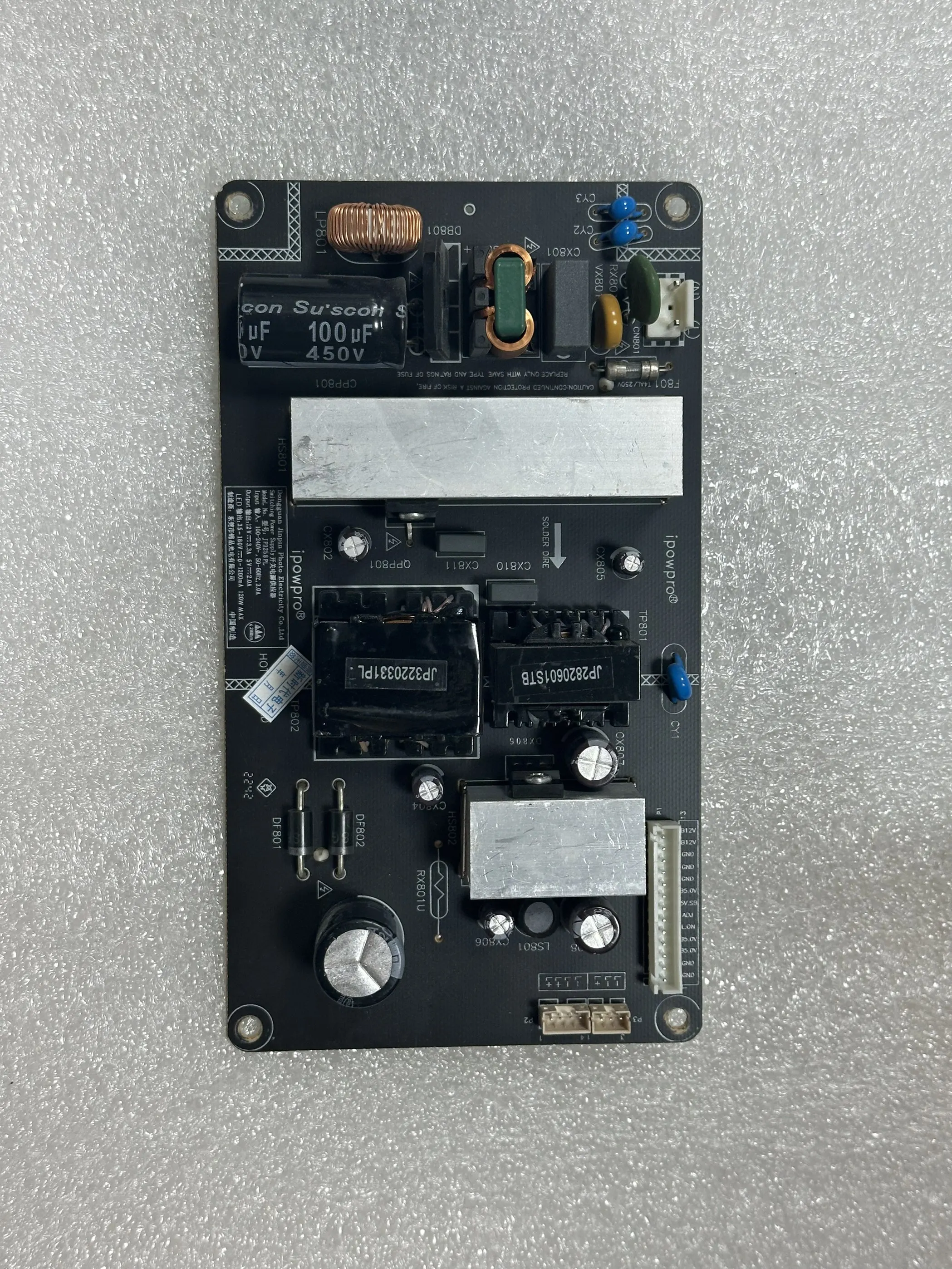 

Original power board JP3258PL 49 55 LCD splicing screen LED constant current 35-180V