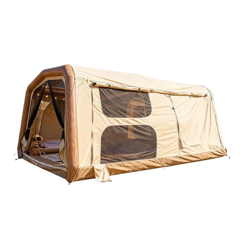 

Надувная палатка-тоннель для кемпинга, защита от солнца и ливня, двухслойная, легкая, роскошная, портативная.