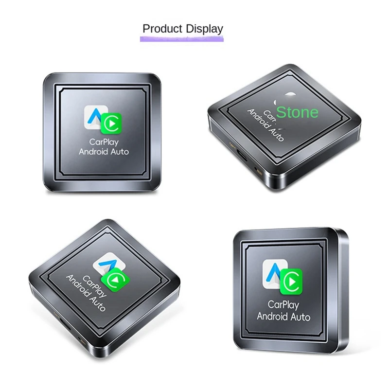 AC17-2 In 1 Wireless Carplay Android Adapter Wireless Adapter Car Adapter Seamlessly Convert Wired Android Auto To Wireless